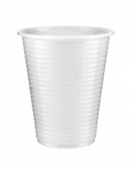 100pk White plastic cups