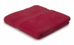 premier  collection hand towel deep red