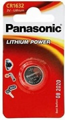 Panasonic 3v CR1632 Lithium Batteries