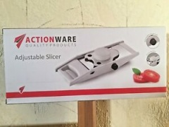 Actionware Adjustable Fruit & Veg Slicer, ANDOLIN SLICER JULIENNE CUTTER CHOPPER