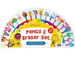Pencil set with Eraser Toppers 20pk