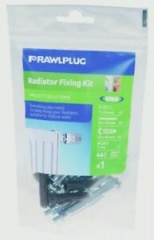 Rawlplug Radiator mounting kit