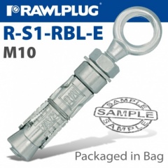 Rawlplug R-RBL Rawlbolt Shield Anchor Eye Bolt M10 BAG OF 5