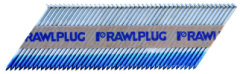 Rawlplug Paper collated nails 3,1x75 mm ring, silvergalvanised 1100pc + 1 fuel cell