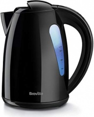 BREVILLE 1.5 LITRE black plastic jug kettle