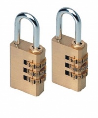 Blackspur 2pc Hd Combination Locks