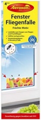 Aeroxon 4pc Strips adhesive traps flies for windows with  fruity design