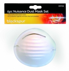 Blackspur 6pc Disposable Masks