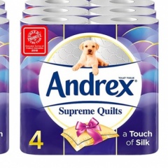 Andrex Supreme Quilted Toilet Paper Pk4 X 6