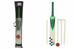 SIZE 5 CRICKET SET IN MESH CARRY BAG