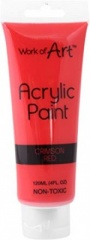 RED ACRYLIC PAINT 120ml