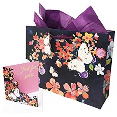 ED GIFT BAGS, FEMALE BUTTERFLYS - LARGE PACK OF 6