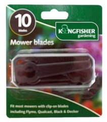 Kingfisher Mower Blades- Carded [MB10CP]  XXXX