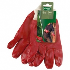 Kingfisher Heavy Duty Red PVC Gloves [GGHDRR]