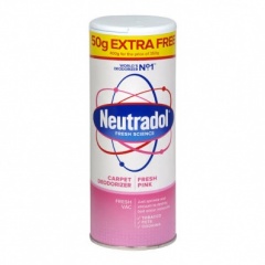 Neutradol Carpet Deodoriser Powder Fresh Pink  +50G FREE