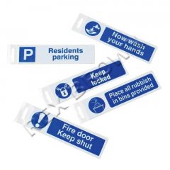 Stick On 50mm x 200mm 'Resident Parking'