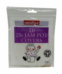 20 Caroline 2 Lb Jam Pot Covers (1111)
