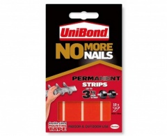 Unibond NMN Strips Permanent 2.75kg 12 Strips Red 19mm x 5cm