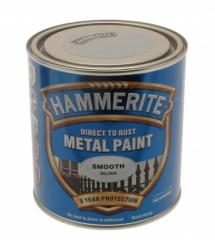 Hammerite Smooth Silver 2.5Ltr