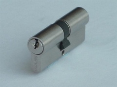 45 X 45mm Euro Cylinder Nickel (S2021)