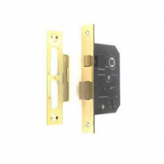 75mm 3 Lever Sash Lock EB 4 Keys (S1823)