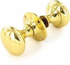 50mm Rim Knob Set Brass (S2222)