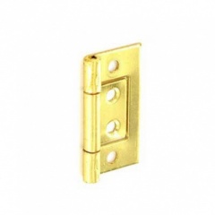 60mm Flush Hinges Brass Plated (S4403)