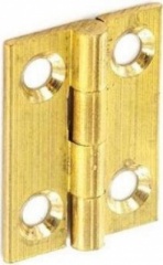 75mm Brass Butt Hinges Self Coloured (S4205)