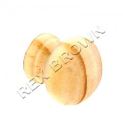 30mm Pine Knobs With Metal Insert pk2 (S3592)