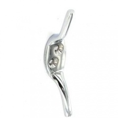 75mm Chrome Cleat Hook (S2989)