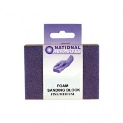 Foam Sanding Block Fine/Med OOS JUNE