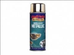 Plasti-Kote Brilliant Metallic Silver Spray 400ml