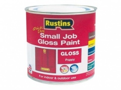 Rustins Q/D Small Job Paint Gloss Poppy 250ml