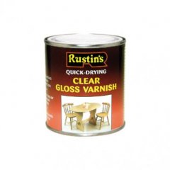 Rustin Q/D Clear Varn Gloss 500ml