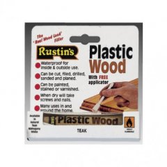 Rustin Plastic Wood Tube Natural