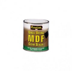 Rustins MDF Sealer Clear Quick Drying 250ml