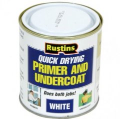 Rustins Q/D Primer & Under Coat White 250ml