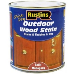 Rustin Q/D Wood Stain Satin Mhog 500ml