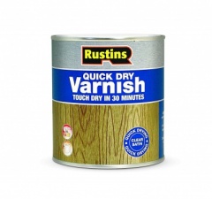 Rustin Q/D Clear Varnish Satin 250ml