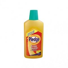 Pledge Soapy Cleaner For Wood 1Lt (750ml + 33% Extra free)