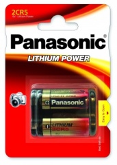 Panasonic Power 6v 2CR5M Lithium Battery
