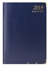 A6, Week to View Diary Padded, Gilt-edge-