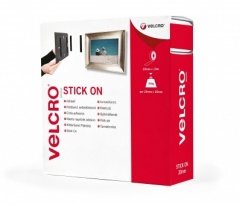 VELCRO Brand Stick On Tape, 20mm x 10m , White