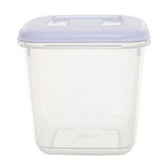 WHITEFURZE 3LT CANISTER FOOD BOX - WHITE LID