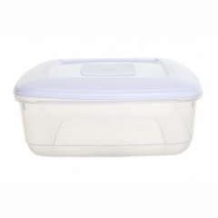 WHITEFURZE 0.6 LT SQUARE FOOD BOX & LID WHITE