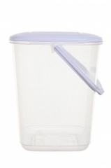 WHITEFURZE 10L CANISTER FOOD BOX - WHITE LID