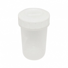 WHITEFURZE 0.4 LITRE BEAKER WITH WHITE LID