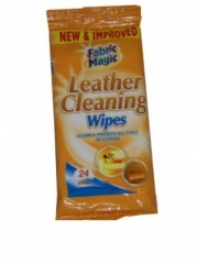 Fabric Magic 151 LEATHER CLEANING WIPES 24pk (FM004)