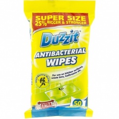 Duzzit 151 ANTI-BACTERIAL WIPES 50pk (DZT002A)