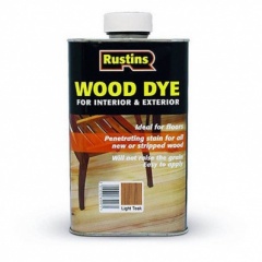 Rustin Wood Dye Light Teak 1Ltr